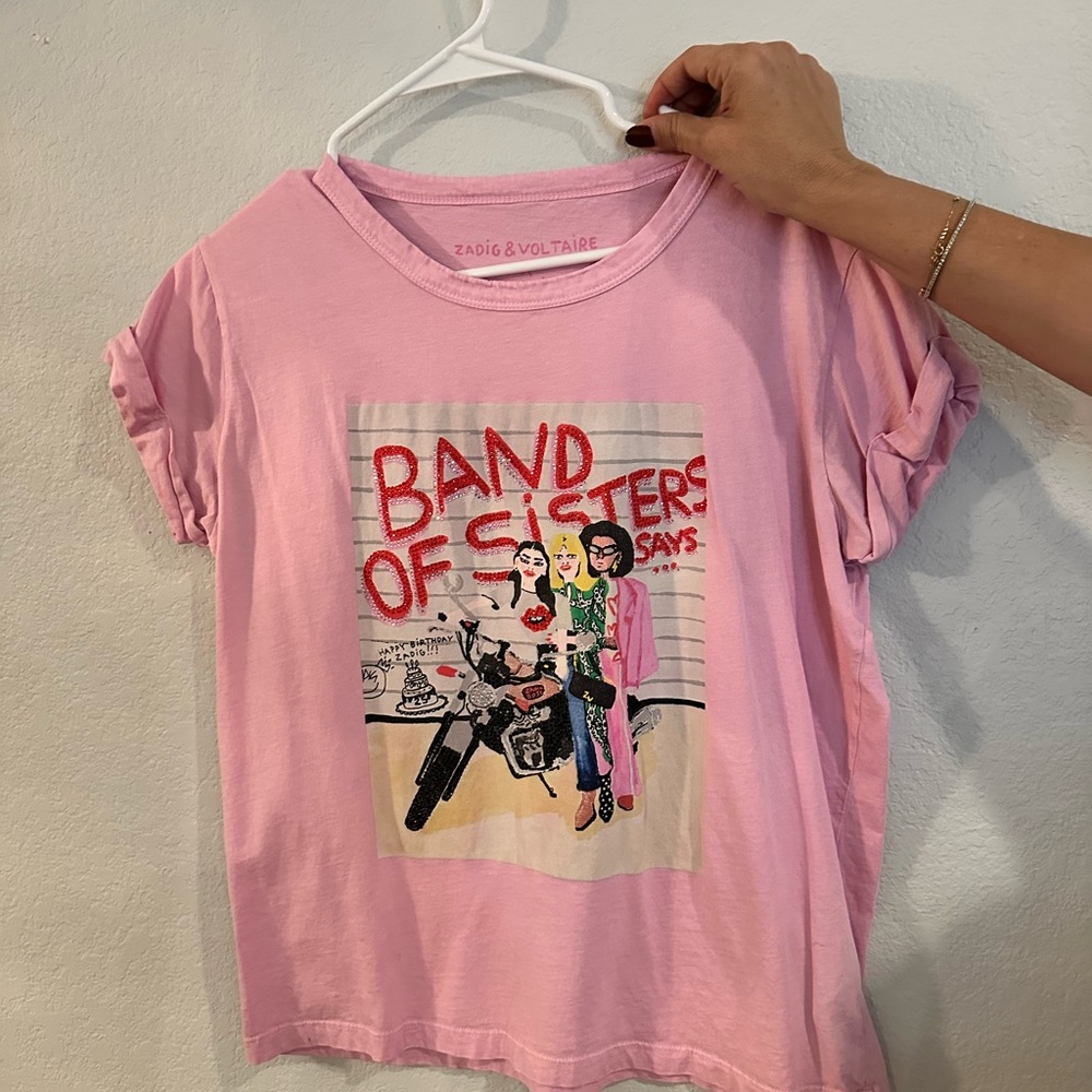 Zadig & Voltaire band of sisters tee